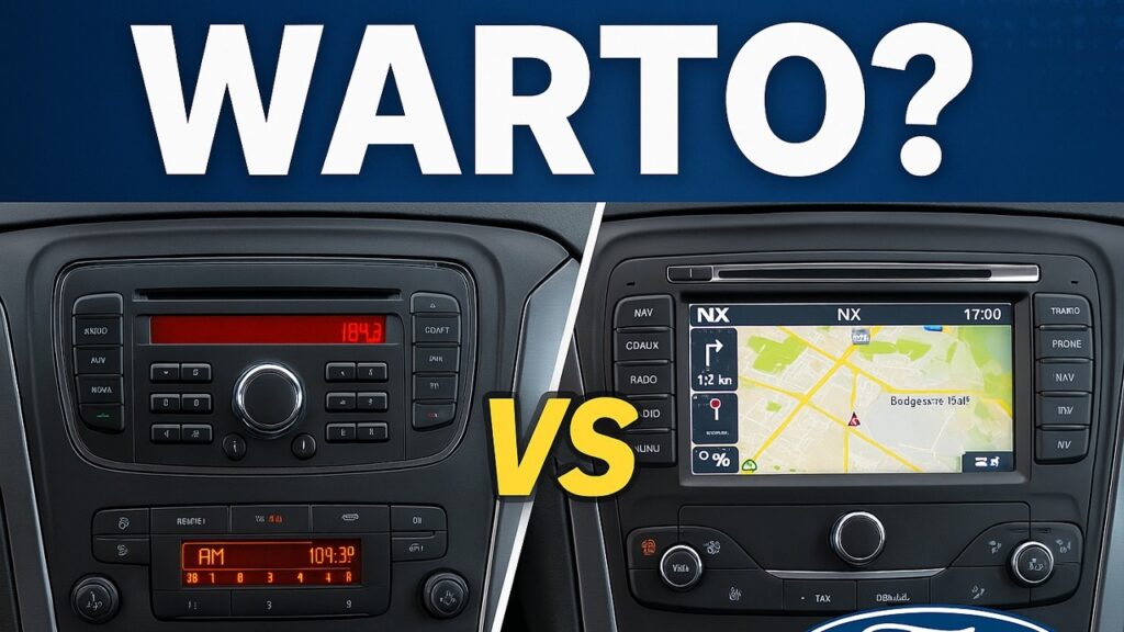 Czy warto wymienić radio na FORD NX?