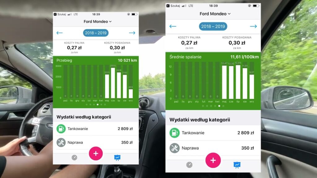 Prawdziwe zużycie paliwa w 2.0 DURATEC 145 KM