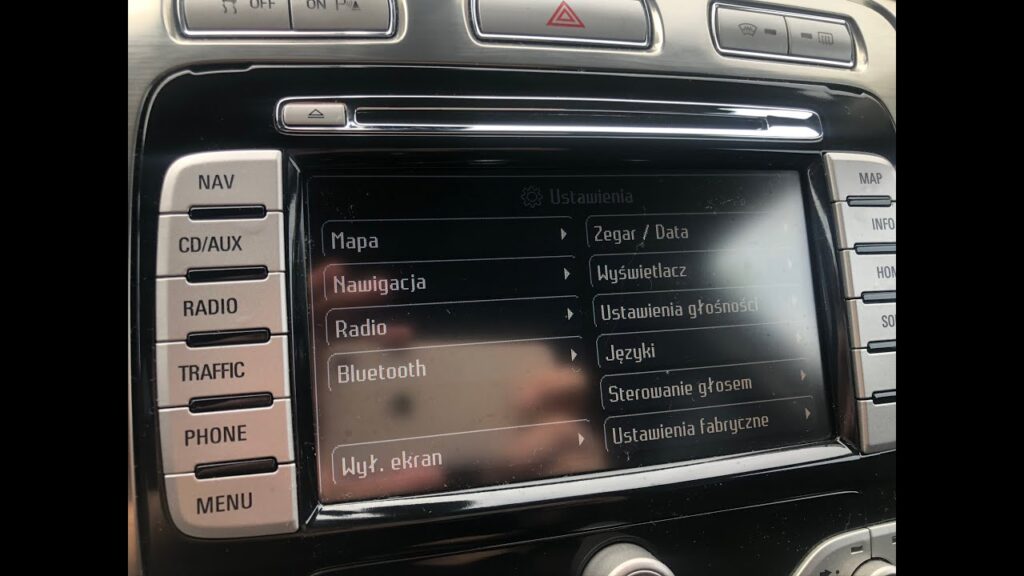 Blaupunkt NX Aktualizacja/Update – POLSKI JĘZYK.Czarne tło/Black Background