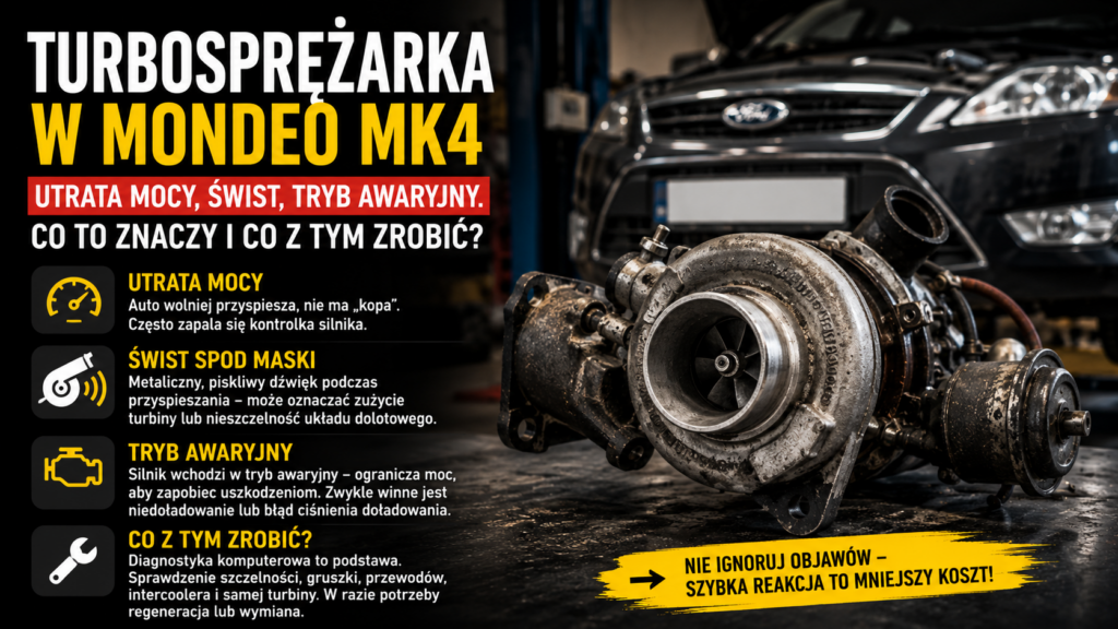 turbosprężarka Mondeo MK4