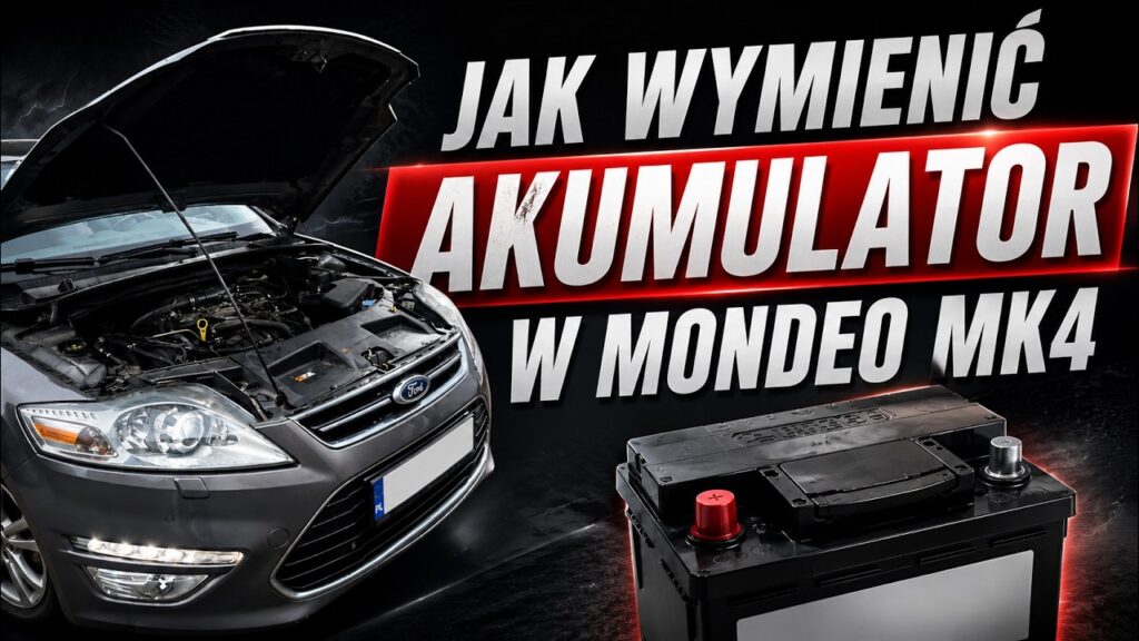 wymiana akumulatora Mondeo MK4